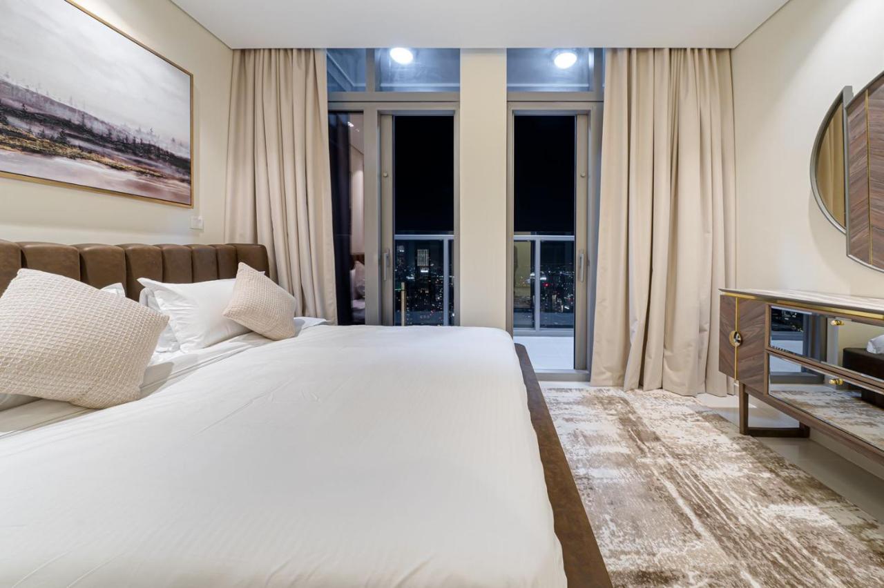 Paramount Midtown Deluxe 1 Bedroom Apartment With Full Burj-Khalifa View ดูไบ ภายนอก รูปภาพ