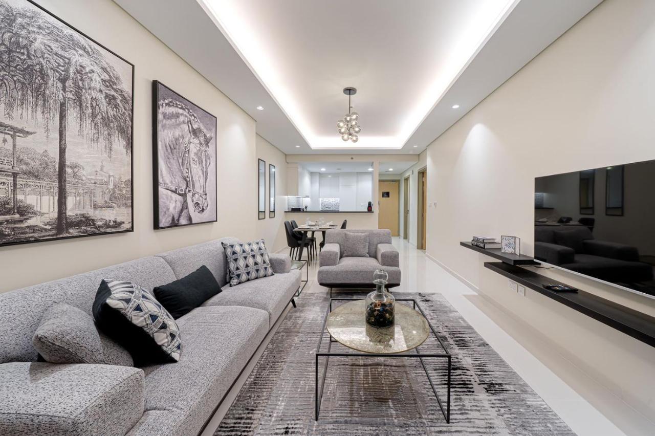 Paramount Midtown Deluxe 1 Bedroom Apartment With Full Burj-Khalifa View ดูไบ ภายนอก รูปภาพ